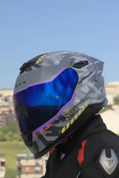 Nexx Y.100R URBANGRAM MAT NARDO  KASK - Resim 2