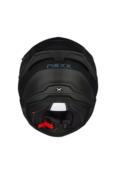 Nexx FULLBLACK MAT SİYAH KASK M - 3