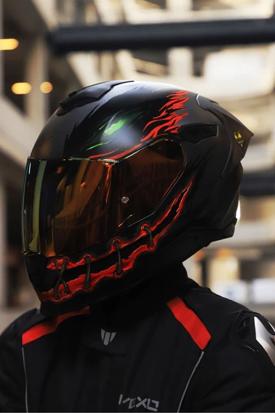 Nexx Y.100R NIGHT RIDER MAT SİYAH KASK