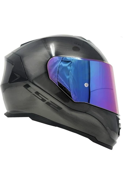 LS2 Storm 2 Jeans Kask Gökkuşağı Vizörlü ürün görseli 1