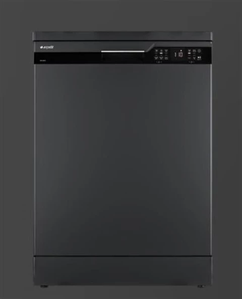 Arçelik 6444 OK A 4 Programlı Bulaşık Makinesi Antrasit