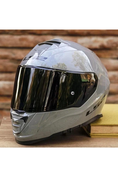 LS2 Storm 2 Full Face Motosiklet Kaskı Şeffaf Siyah Vizörlü - 2