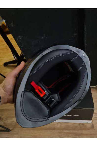 Nexx Sx.100 Mat Mavi Kask - Resim 4