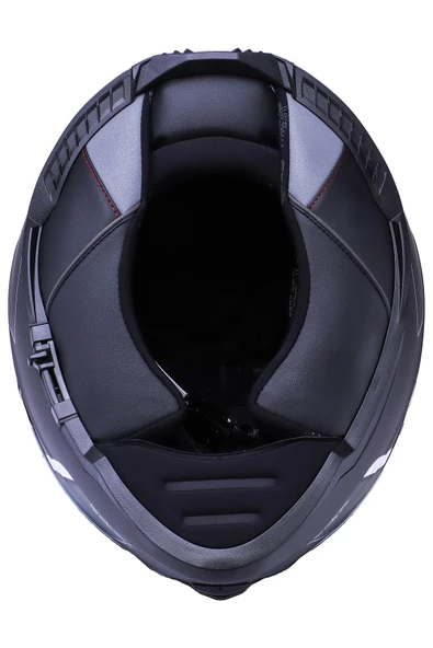 LS2 Storm Velvet Mat Siyah-gökkuşağı Kask - 6