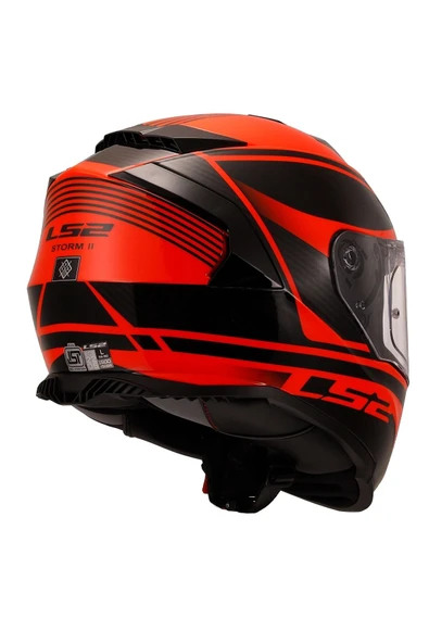 LS2 Storm 2 Dodger Full Face Motosiklet Kaskı - Resim 3