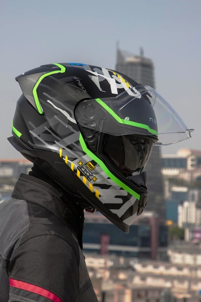 Nexx Y.100R URBANGRAM MAT SİYAH KASK