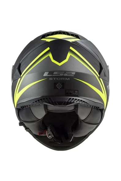 LS2 Storm 2 Nerve Full Face Motosiklet Kaskı - Resim 2