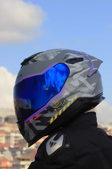 Nexx Y.100R URBANGRAM MAT NARDO  KASK - Resim 4
