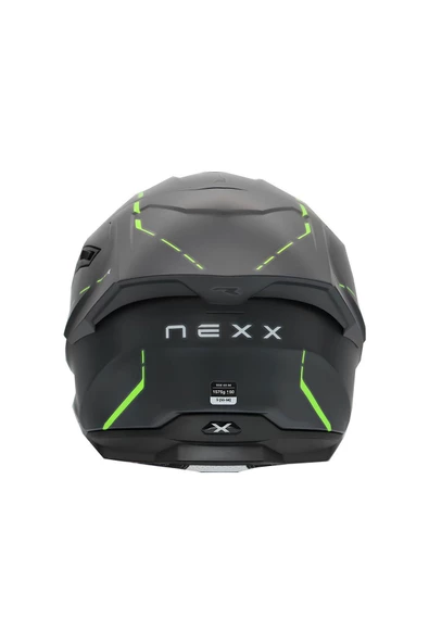 Nexx Y.100r React Kapalı Motosiklet Kaskı - 2