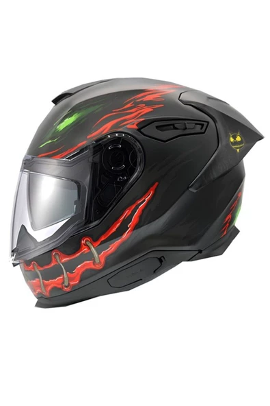 Nexx Y.100R NIGHT RIDER MAT SİYAH KASK L