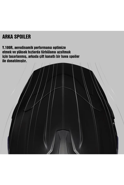 Nexx Y.100r Baron Mat Yeşil Kask - 4