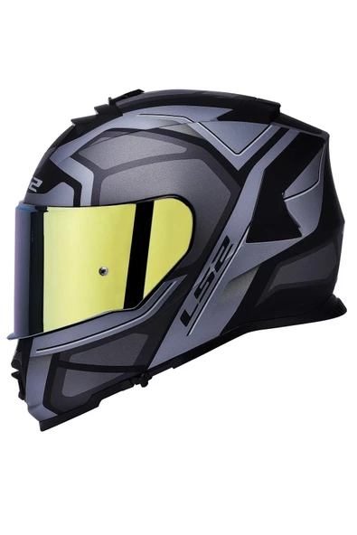 LS2 Storm 2 Faster Mat Tıtanıum Kask ürün görseli 1