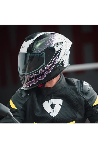 Nexx Y.100r Night Rider Kapalı Motosiklet Kaskı - 5