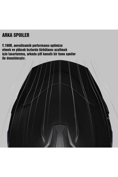 Nexx Y.100r Baron Kapalı Motosiklet Kaskı - 2
