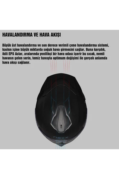 Nexx Y.100r Baron Mat Yeşil Kask - 5