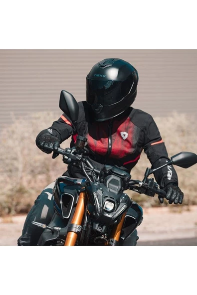 Nexx FULLBLACK MAT SİYAH KASK M - 5