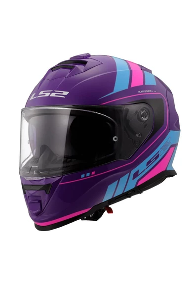 LS2 Storm 2 Fıst Mor-mavi Kask