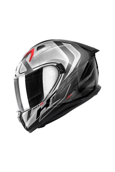 MOTOYEL Givi Racer Mat Siyah-tıtanıum-gri Kask Xxl