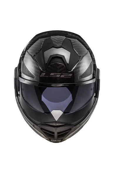 LS2 Advant X Karbon Siyah Kask - Resim 2