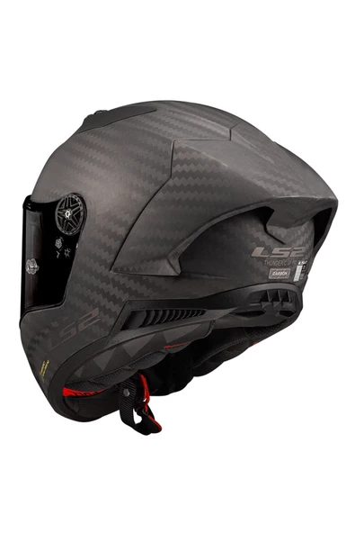LS2 Thunder Karbon Gp Aero Full Face Motosiklet Kaskı - Resim 3