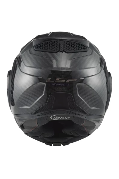 LS2 Advant X Karbon Siyah Kask - Resim 3