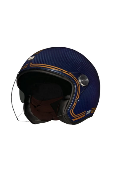 Nexx X.G20 LIGNAGE KARBON MAVİ-SARI KASK - 2