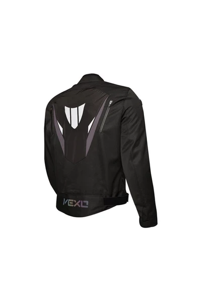 Vexo Element Siyah Nardo Gri Motosiklet Mont - Resim 3