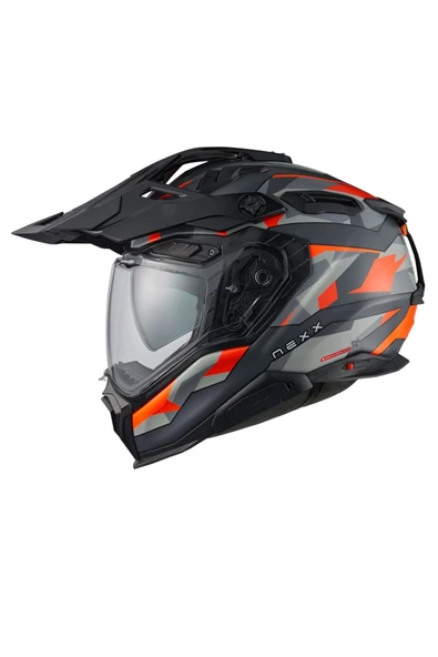 Nexx X.wed 3 Traılmanıa Mat Gri-tutuncu Kask