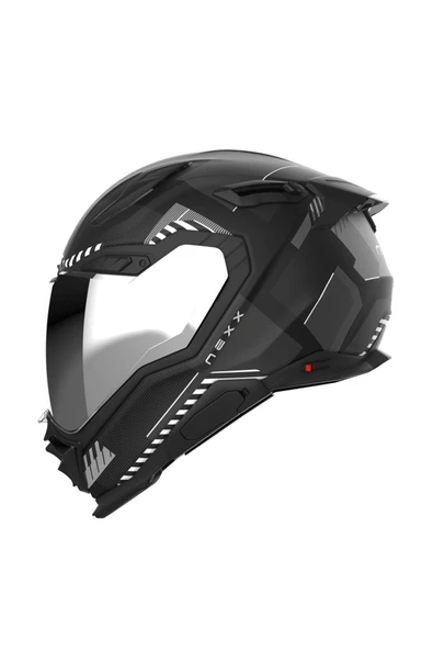 Nexx X.WST 3 FLUENCE MAT SİYAH-GRİ KASK