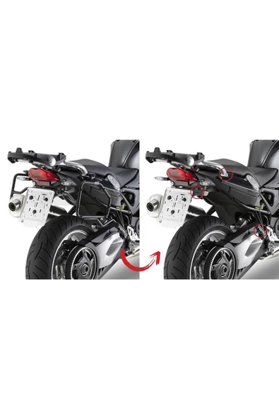 Givi Plr5109 Bmw F 800gt (13-17) Yan Çanta Taşıyıcı