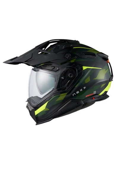 Nexx X.wed 3 Traılmanıa Mat Yeşil-neon Sarı Kask - 1