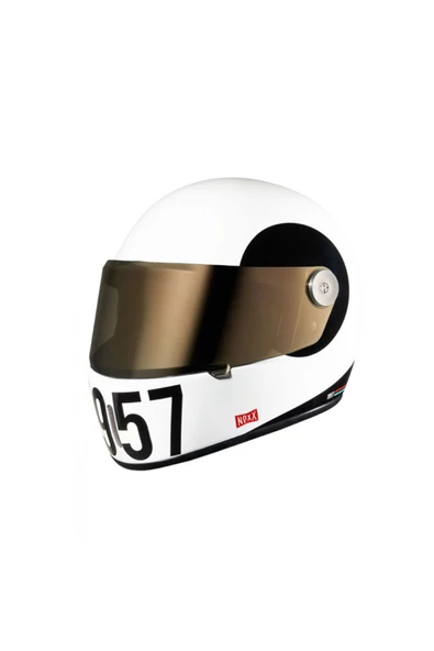 Nexx X.g100r Sputnık Kapalı Kask Beyaz-siyah ürün görseli