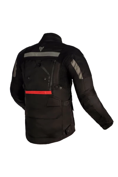 Vexo Adventure H20 4 Mevsim Motosiklet Montu Kırmızı - Resim 2