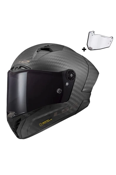 LS2 Thunder Karbon Gp Aero Full Face Motosiklet Kaskı - Resim 8