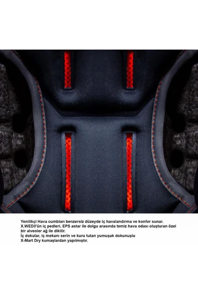 Nexx X.wed 3 Kros Motosiklet Kaskı - Resim 2