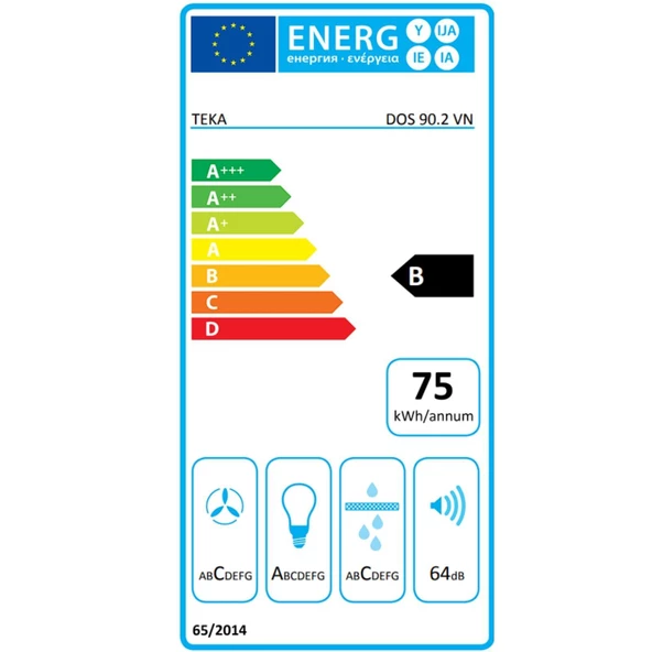 Teka DOS 90.2 VN Krem Country Serisi Duvar Tipi Davlumbaz - 6