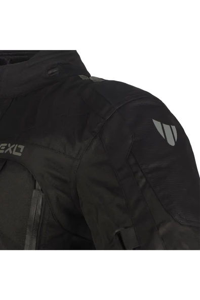 Vexo Adventure H20 4 Mevsim Motosiklet Montu Siyah - 3
