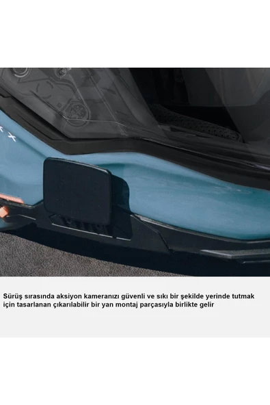Nexx X.wst 3 Fluence Mat Gri-kırmızı Kask - 6