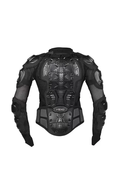 Vexo Full Koruma Fileli Ceket Siyah - Resim 2