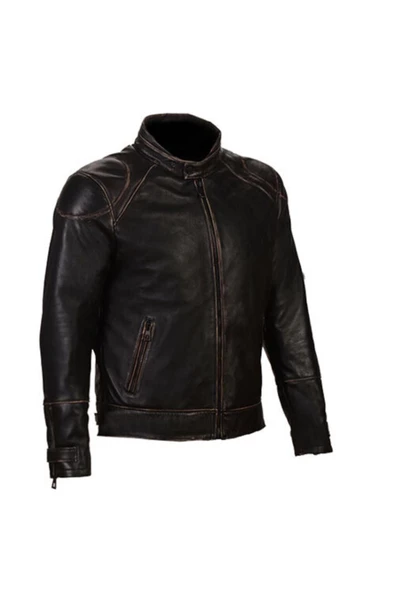 Vexo Vintage Deri Mont Siyah S (yeni Sezon)