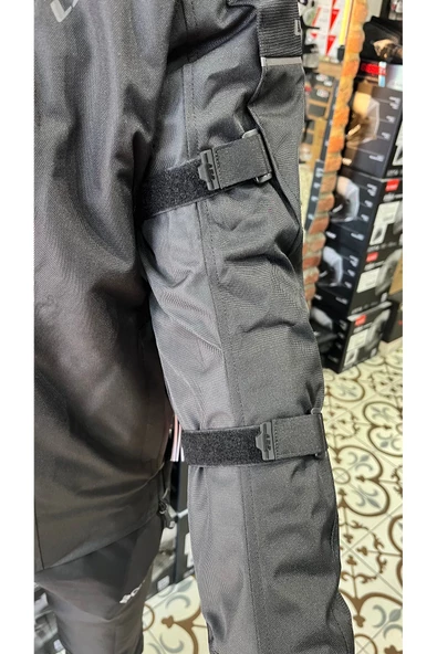 LS2 SEPANG MONT SİYAH-KIRMIZI - Resim 5