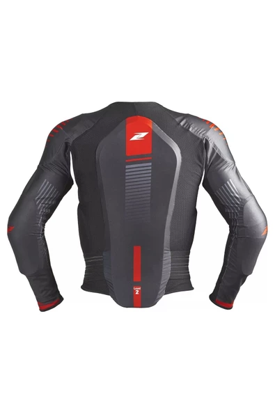 Zandona Unisex Siyah Actıon Full Koruma Motorcu Montu - Resim 2