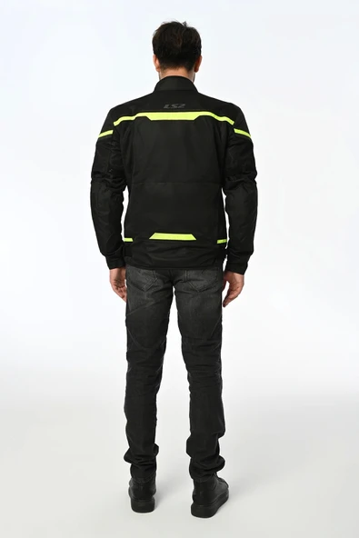 LS2 Rıva Mont Siyah-neon Sarı - 7