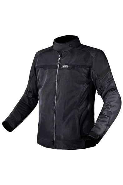 LS2 Riva Siyah Fileli Motorcu Montu (Black)