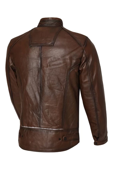 Vexo Moto Deri Mont Antik Kahve - 3