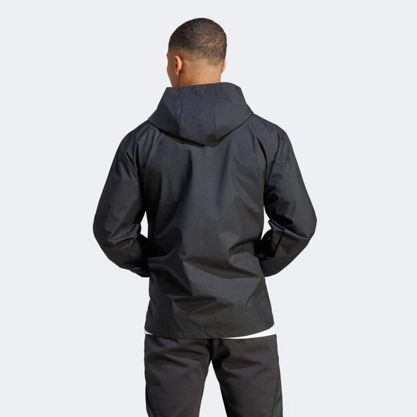 Adidas IK4010 ENT22 AW JKT Erkek Futbol Antrenman Yağmurluk - 2