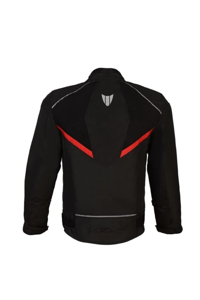 Vexo Quatro Korumali Motosiklet Montu Kırmızı - Resim 2