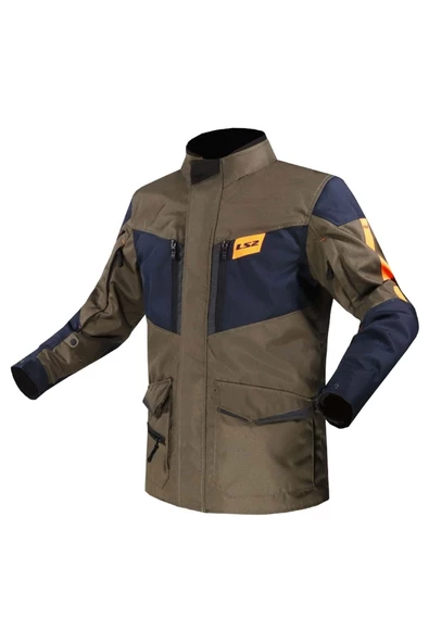 LS2 Metropolıs Evo Mont Haki-mavi-neon Turuncu - Xl