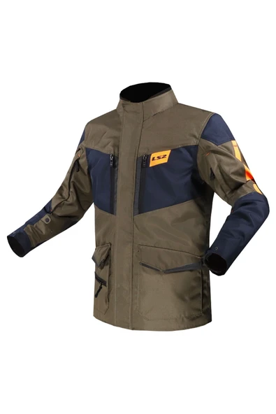 LS2 Metropolıs Evo Mont Haki-mavi-neon Turuncu - Xl - 1