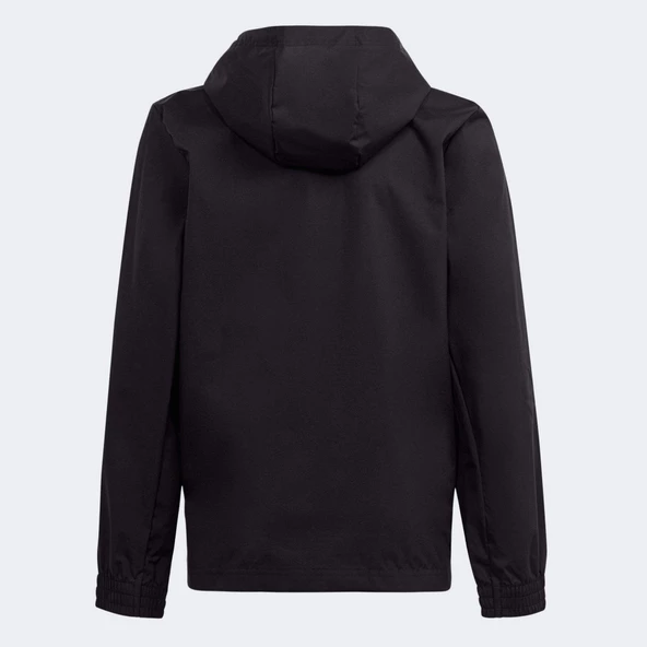 Adidas IK4010 ENT22 AW JKT Erkek Futbol Antrenman Yağmurluk - 5